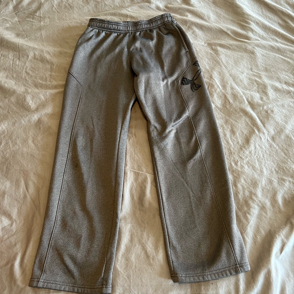 Boys Under Armour Gray Sweatpants